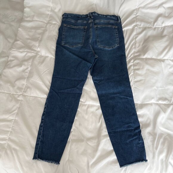 Good American Good Legs Raw Hem Stretch Skinny Jeans (Plus Size 16/1X) Like new - Picture 9 of 9